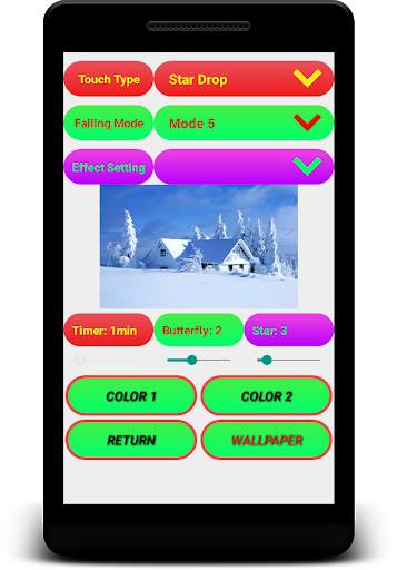 Winter Live Wallpapers - Screen Lock, Sensor, Auto 7 تصوير الشاشة