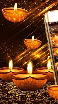 3D Golden Diwali Theme screenshot 1