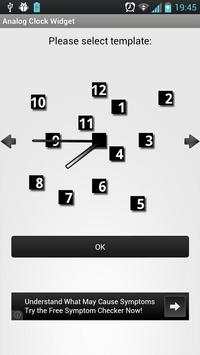 Analog Clock Widget screenshot 1