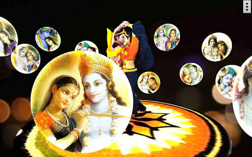 3D Radha Krishna Wallpaper screenshot 5