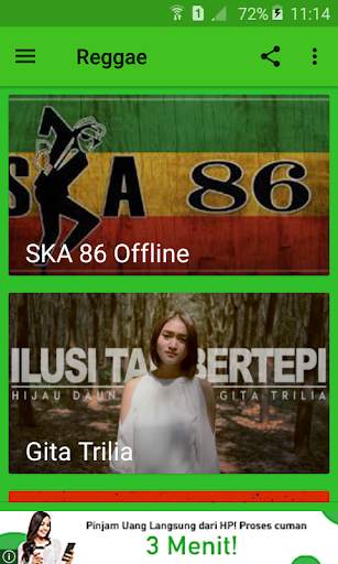 Kumpulan Lagu Reggae Offline screenshot 2