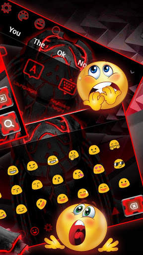 Predator Black Red Theme screenshot 3