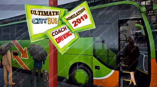 Ultimate City Bus Coach Driving  Sim 2021 screenshot 3