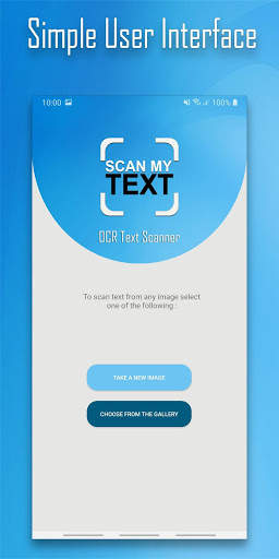 Scan my Text - OCR Text Scanner. screenshot 1