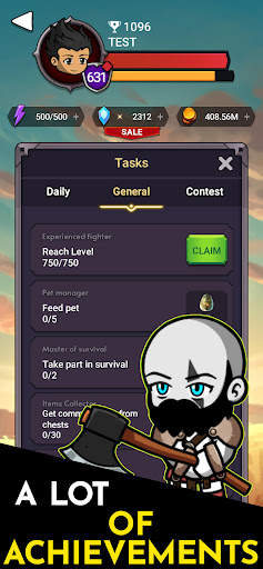 Simplest RPG - AFK Idle Game screenshot 1