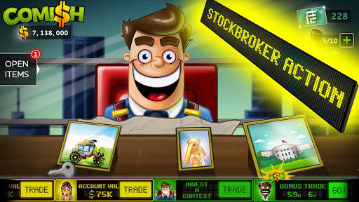 Comish - Stock Market Simulator Trading Game screenshot 2