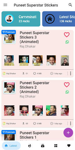 Puneet Superstar Stickers screenshot 2