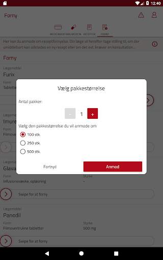 Medicinkortet screenshot 11