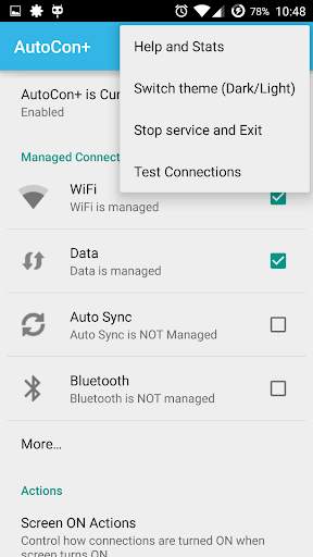 AutoCon - Save Battery & Data 11 تصوير الشاشة
