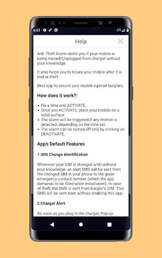Anti-Theft Alarm screenshot 5