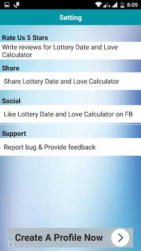 Lottery Date & Love Calculator screenshot 3