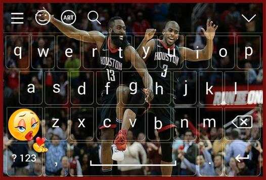 Keyboerd james harden ( wallpaper HD ) screenshot 5