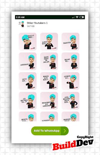 Kumpulan Stiker WA Keren 2021 WAStickerApps screenshot 12