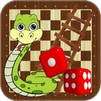 King Snakes and Ladders Game logo
