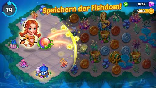 Merge Mermaids-magic puzzles screenshot 2