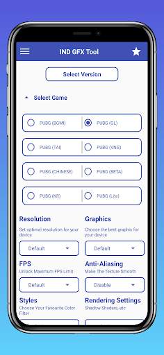 iND GFX Tool | FOR PUBG screenshot 2