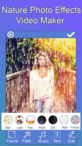 Nature Effect Video Maker : animated effect music screenshot 3