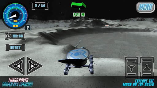 Driver Lunar Rover 4x4 Offroad screenshot 4