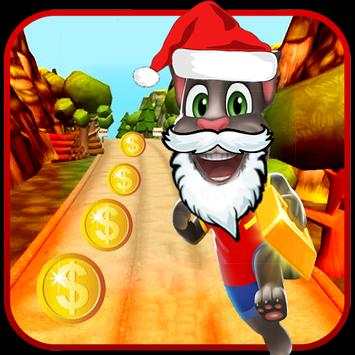 Subway Tom Christmas Running Clash screenshot 4