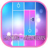 Ladybug Miraculous Piano Tiles logo
