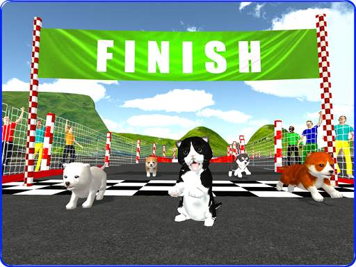 Cute Puppy Dog Racing Sim 2017 screenshot 10