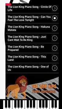 The Lion King Piano Ringtones screenshot 2