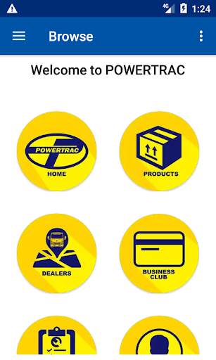 Powertrac Mobile App screenshot 1
