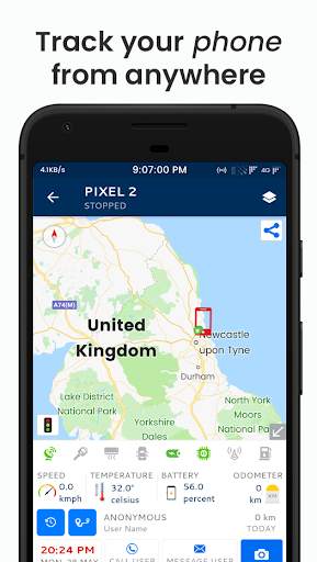 Track7 Network -  GPS Mobile Tracker for Phones screenshot 2