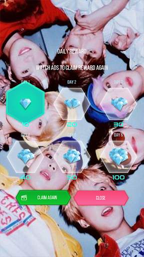 BTS Magic Twist-Twister Tiles KPOP Music Game screenshot 3