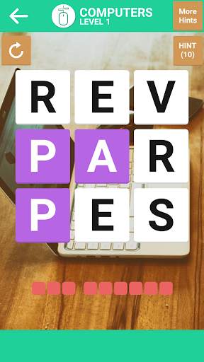 Unscramble Word Search: Wordscapes Puzzle Game screenshot 2