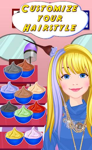 Hair Salon - Fancy Girl Games screenshot 2