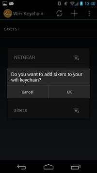 WiFi Keychain screenshot 2