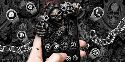 Hell Devil Death Skull Theme screenshot 6