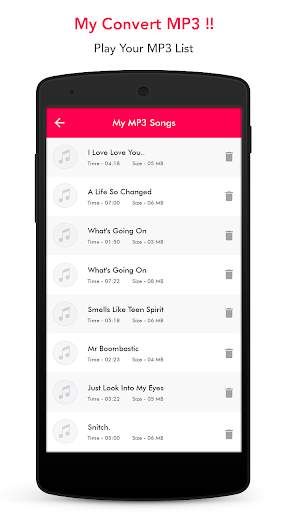 Video to mp3 converter screenshot 5