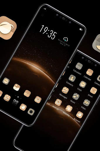 Theme for Y5 II HD earth galaxy wallpaper screenshot 2