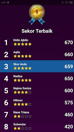 Kuis Pintar 1 Miliar - Permainan Asah Otak screenshot 5