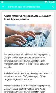 Cara Cek Bpjs Kesehatan Gratis screenshot 5