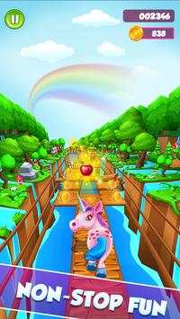 Unicorn Run Rush: Endless Runner Games screenshot 1