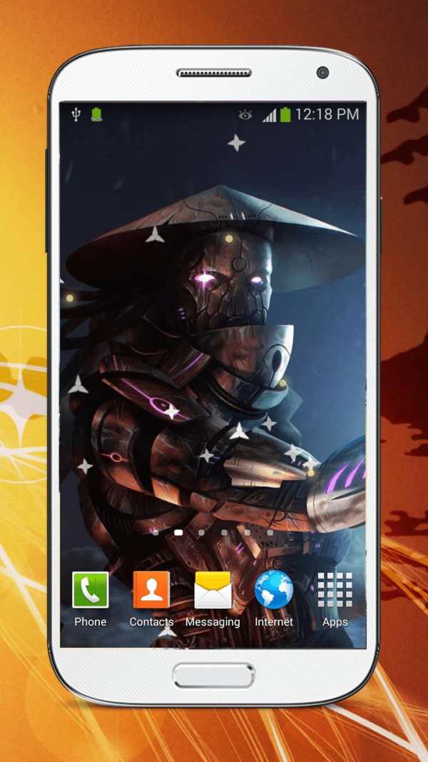 Samurai Live Wallpaper HD screenshot 6