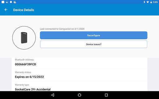 Socket Mobile Companion screenshot 7