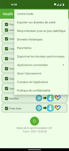 Health Sync screenshot 4