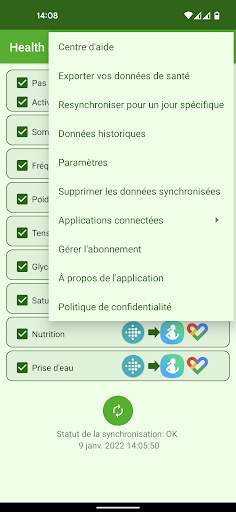 Health Sync screenshot 4