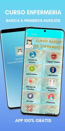 Curso de Enfermería Basica y Primeros Auxilios screenshot 1