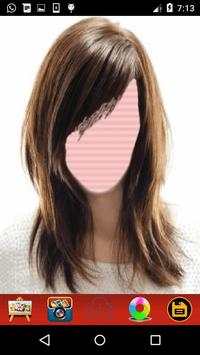 Girls Hair Style Face Changer screenshot 4