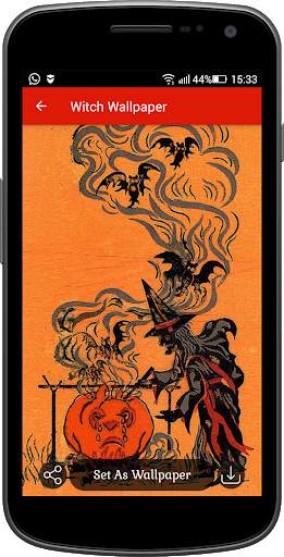 Witch Wallpaper 5 تصوير الشاشة
