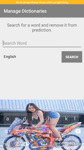 Drag Motorbike Keyboard स्क्रीनशॉट 2