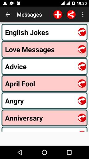 Best Messages Status Jokes SMS screenshot 1