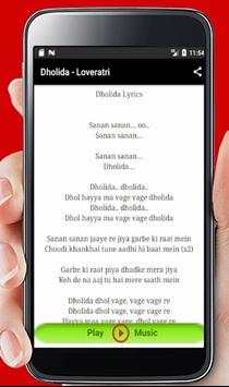 Loveratri Song Lyrics screenshot 3