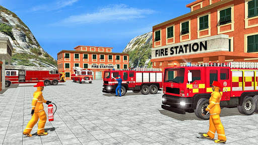 Fire Truck Driving Game 2019 screenshot 5