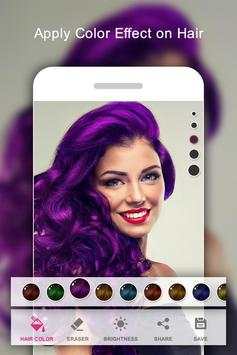 Hair Color Changer 2 تصوير الشاشة